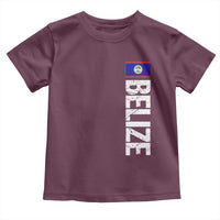 Belize Flag Toddler T Shirt Distressed Central American Pride Heritage Gift