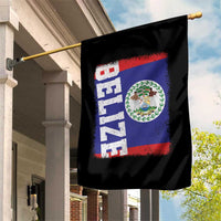 Vintage Belize Garden Flag Distressed Flag Central American Pride Heritage Gift