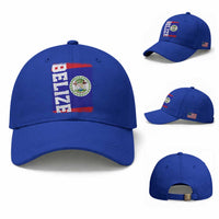 Vintage Belize Baseball Cap Distressed Flag Central American Pride Heritage Gift