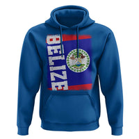 Vintage Belize Hoodie Distressed Flag Central American Pride Heritage Gift