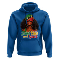 Saint Kitts and Nevis Princess Hoodie Melanin Afro Girl Heritage Gift for Black Girls