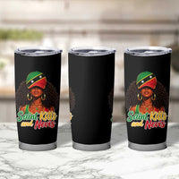 Saint Kitts and Nevis Princess Tumbler Cup Melanin Afro Girl Heritage Gift for Black Girls