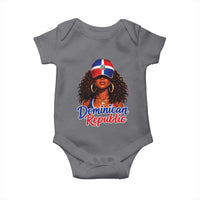 Dominican Republic Princess Baby Onesie Melanin Afro Girl Heritage Gift for Black Girls