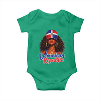 Dominican Republic Princess Baby Onesie Melanin Afro Girl Heritage Gift for Black Girls