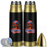 Dominican Republic Princess Bullet Tumbler Melanin Afro Girl Heritage Gift for Black Girls