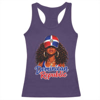 Dominican Republic Princess Racerback Tank Top Melanin Afro Girl Heritage Gift for Black Girls