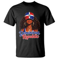 Dominican Republic Princess T Shirt Melanin Afro Girl Heritage Gift for Black Girls