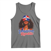 Dominican Republic Princess Tank Top Melanin Afro Girl Heritage Gift for Black Girls