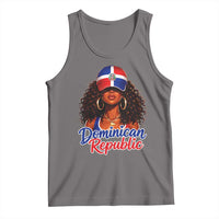 Dominican Republic Princess Tank Top Melanin Afro Girl Heritage Gift for Black Girls