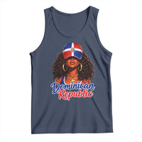 Dominican Republic Princess Tank Top Melanin Afro Girl Heritage Gift for Black Girls