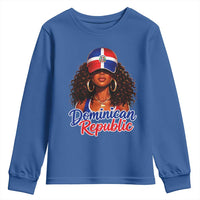 Dominican Republic Princess Youth Sweatshirt Melanin Afro Girl Heritage Gift for Black Girls