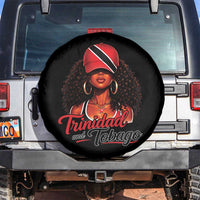Trinidad and Tobago Afro Girl Spare Tire Cover Trini Black Queen Caribbean Pride Heritage Gift
