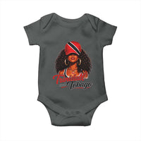 Trinidad and Tobago Afro Girl Baby Onesie Trini Black Queen Caribbean Pride Heritage Gift