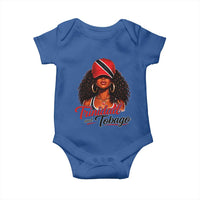 Trinidad and Tobago Afro Girl Baby Onesie Trini Black Queen Caribbean Pride Heritage Gift