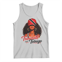 Trinidad and Tobago Afro Girl Tank Top Trini Black Queen Caribbean Pride Heritage Gift