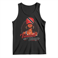 Trinidad and Tobago Afro Girl Tank Top Trini Black Queen Caribbean Pride Heritage Gift