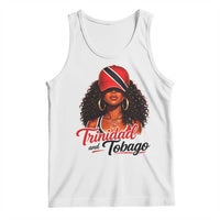 Trinidad and Tobago Afro Girl Tank Top Trini Black Queen Caribbean Pride Heritage Gift