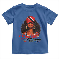 Trinidad and Tobago Afro Girl Toddler T Shirt Trini Black Queen Caribbean Pride Heritage Gift