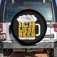 Oktoberfest Drinking Spare Tire Cover Ich Liebe Bier Octoberfest German - Wonder Print Shop