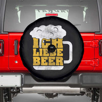 Oktoberfest Drinking Spare Tire Cover Ich Liebe Bier Octoberfest German - Wonder Print Shop