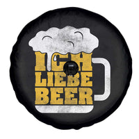 Oktoberfest Drinking Spare Tire Cover Ich Liebe Bier Octoberfest German - Wonder Print Shop