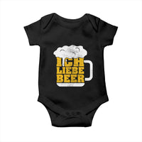 Oktoberfest Drinking Baby Onesie Ich Liebe Bier Octoberfest German - Wonder Print Shop