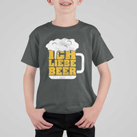 Oktoberfest Drinking T Shirt For Kid Ich Liebe Bier Octoberfest German - Wonder Print Shop