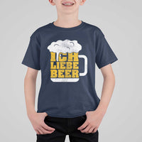 Oktoberfest Drinking T Shirt For Kid Ich Liebe Bier Octoberfest German - Wonder Print Shop