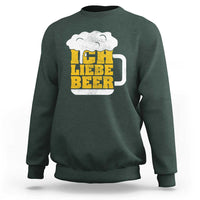 Oktoberfest Drinking Sweatshirt Ich Liebe Bier Octoberfest German - Wonder Print Shop