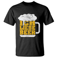 Oktoberfest Drinking T Shirt Ich Liebe Bier Octoberfest German - Wonder Print Shop