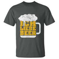 Oktoberfest Drinking T Shirt Ich Liebe Bier Octoberfest German - Wonder Print Shop