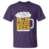 Oktoberfest Drinking T Shirt Ich Liebe Bier Octoberfest German - Wonder Print Shop