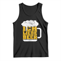 Oktoberfest Drinking Tank Top Ich Liebe Bier Octoberfest German - Wonder Print Shop