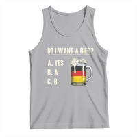 Funny Oktoberfest Tank Top Do I Want A Bier Sarcastic Drinking German Flag - Wonder Print Shop