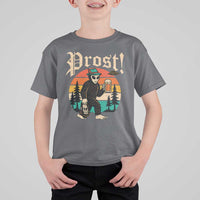 Oktoberfest Bigfoot Alien Beer T Shirt For Kid Retro German Sasquatch Beer - Wonder Print Shop