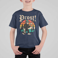 Oktoberfest Bigfoot Alien Beer T Shirt For Kid Retro German Sasquatch Beer - Wonder Print Shop