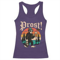 Oktoberfest Bigfoot Alien Beer Racerback Tank Top Retro German Sasquatch Beer - Wonder Print Shop