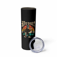 Oktoberfest Bigfoot Alien Beer Skinny Tumbler Retro German Sasquatch Beer - Wonder Print Shop