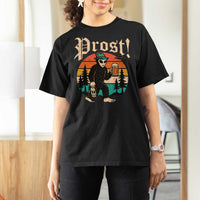 Oktoberfest Bigfoot Alien Beer T Shirt For Women Retro German Sasquatch Beer - Wonder Print Shop