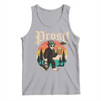 Oktoberfest Bigfoot Alien Beer Tank Top Retro German Sasquatch Beer - Wonder Print Shop