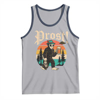 Oktoberfest Bigfoot Alien Beer Tank Top Retro German Sasquatch Beer - Wonder Print Shop