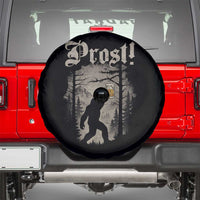 Oktoberfest Bigfoot Spare Tire Cover Vintage Forest Sasquatch Drinking Prost - Wonder Print Shop