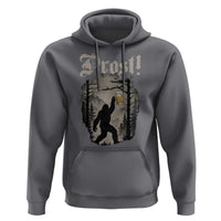 Oktoberfest Bigfoot Hoodie Vintage Forest Sasquatch Drinking Prost - Wonder Print Shop