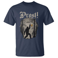 Oktoberfest Bigfoot T Shirt Vintage Forest Sasquatch Drinking Prost - Wonder Print Shop