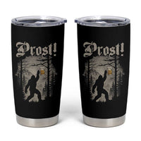 Oktoberfest Bigfoot Tumbler Cup Vintage Forest Sasquatch Drinking Prost - Wonder Print Shop