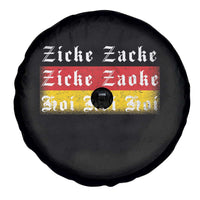 Zicke Zacke Hoi Oktoberfest Spare Tire Cover Vintage German Flag - Wonder Print Shop