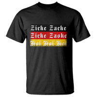 Zicke Zacke Hoi Oktoberfest T Shirt Vintage German Flag - Wonder Print Shop