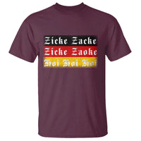 Zicke Zacke Hoi Oktoberfest T Shirt Vintage German Flag - Wonder Print Shop