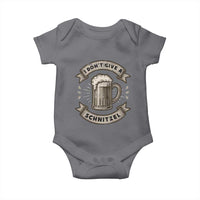 Funny Oktoberfest Baby Onesie I Dont Give A Schnitzel German Beer Wurst - Wonder Print Shop