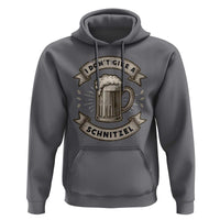 Funny Oktoberfest Hoodie I Dont Give A Schnitzel German Beer Wurst - Wonder Print Shop